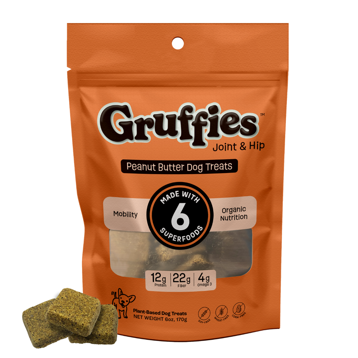 Gruffies Joint Hip All Natural Dog Treats