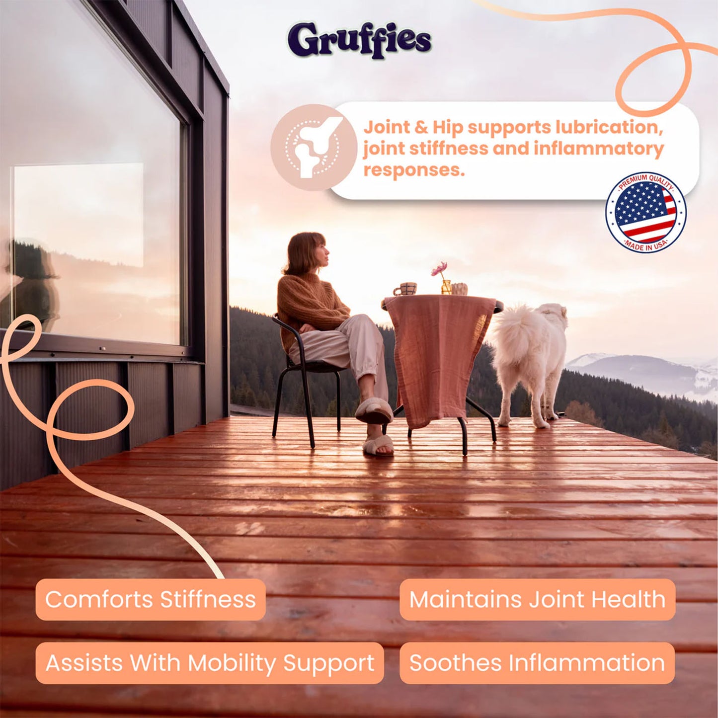 Gruffies Joint & Hip - All-Natural Dog Treats